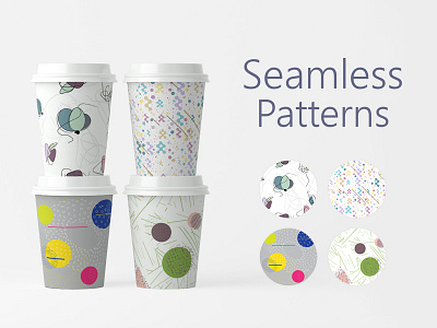 Seamless pattern for Paper Cups