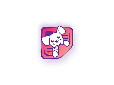 Resumepuppy Logo adobe illustrator branding cv dog illustrator logo logo design puppy resume resumepuppy