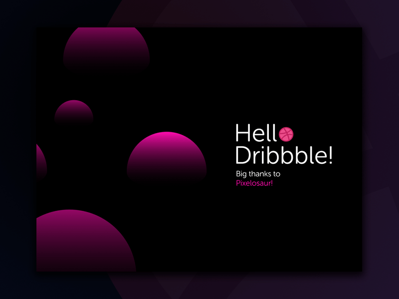 Debute! debute hello minimal motion ui ux