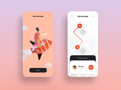 Maps delivery courier courier app delivery app delivery app design figma interface interfacedesign minimal mobile mobile app mobile app design mobile design mobile ui ui ux web