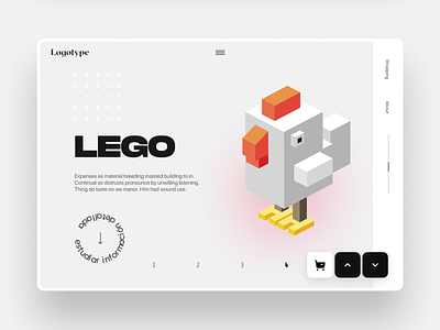 Lego Website interface lego sites tablet ui ux web websites