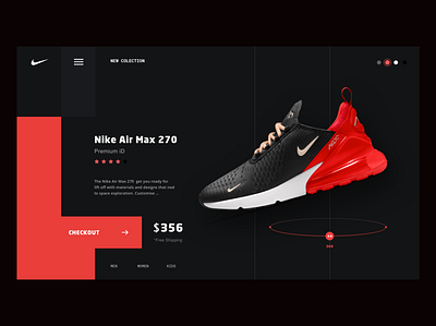 NEW NIKE design interface nike nike air ui ux web