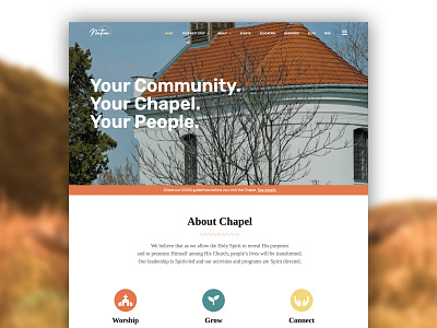 Chapel demo - Native Church WP Theme