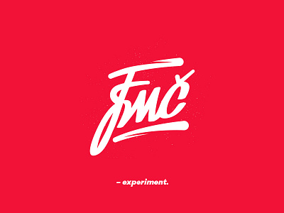 Fuč fuc hand lettering lettering logo typography