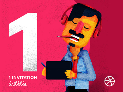 Dribbble invitation