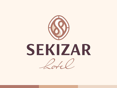 Sekizar logo 8 brand identity branding classic letter logo logo design logos logotype mark monogram s