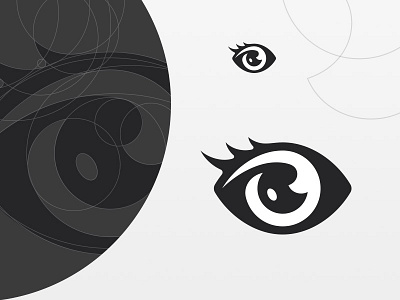 Eye bird bird brand identity branding bw eye logo logo design logos logotype mark shape sight