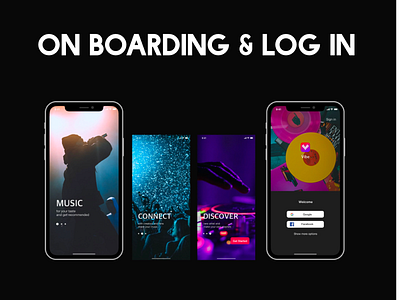 VIBE | On boarding & Log in