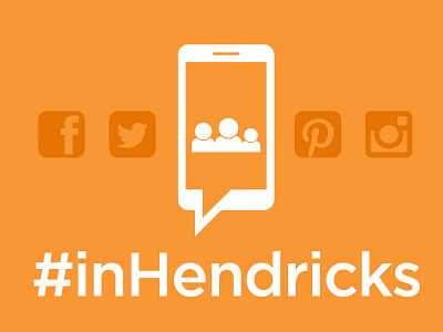 Social media callout for Visit Hendricks County