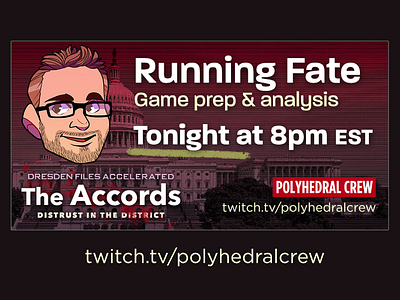 Running Fate, a streaming show about GMing the Fate RPG fate rpg