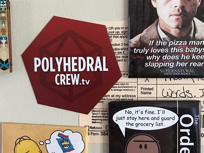 Polyhedral Crew Magnet