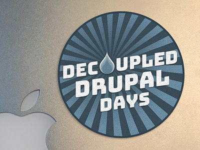 Decouple Drupal Days Sticker Final decoupled drupal sticker