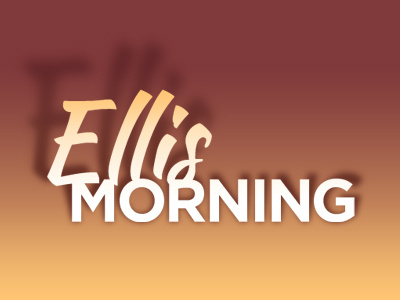 Logo for a friend logo morning sunrise