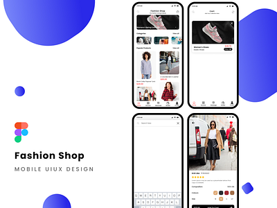 Shopping App UI Kit designs fashion app fashion design fashion shop app figma figma designs product details search. shoes shopping app design shopping bags shopping designs ui design ux design