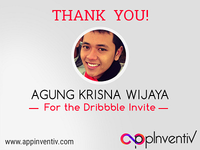 We Made It To Dribbble, Thanks Agung For The Invite! appdevelopment bestshot debut dribbble firstpost photoshop thankyou