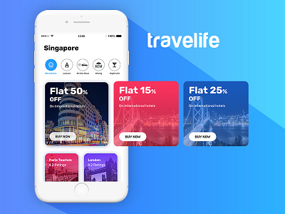 Travelife app design mobile app design travel app travel app design ui ux