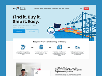 Logistics Web Design graphic design web design web development website