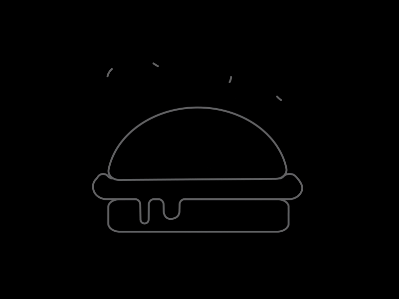 Burger bork burger draw gifs line