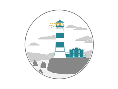 Nautical 4: Lighthouse illustration nautical vector