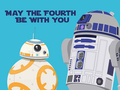 May The Fourth Be With You by Alan Dowling for Immersus Media on Dribbble