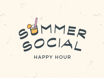 Summer Social happy hour alcohol ama drink happy hour orange social summer