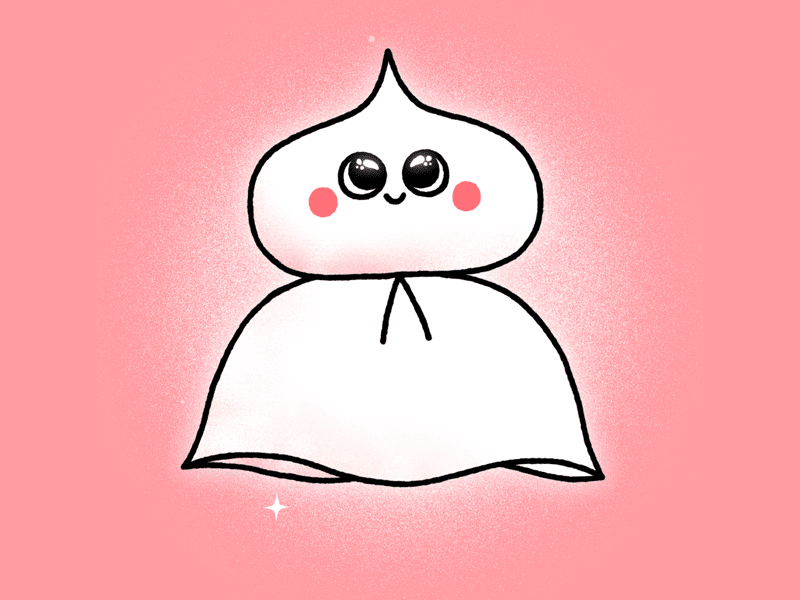 Cute Ghost 2cute2fail animation character character design cute ghost gif illustration loop photoshop