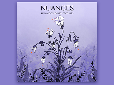Nuances album art album cover branding design drawing flower illustration music photoshop plants