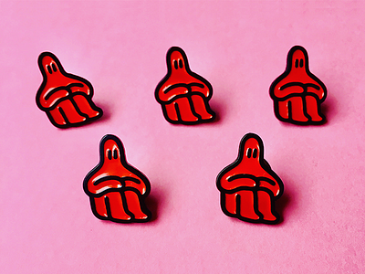 PINS! badge character enamel etsy photo pin pink pins product red shop