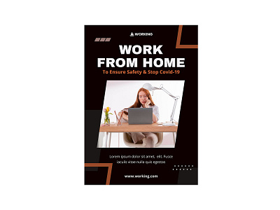 work-from-home-poster-design