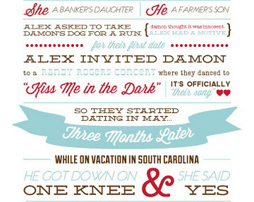 Alex + Damon invitation save the date wedding