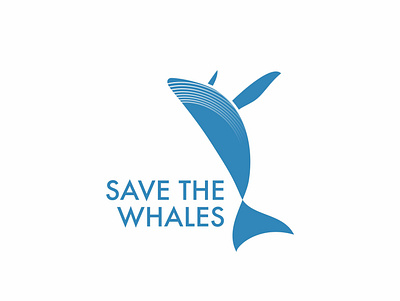 save the whales blue whale logo protect whale