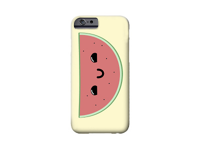 FrutasCutas - Watermelon: Dribbble x Threadless Playoff cute fruity fun kawaii watermelon