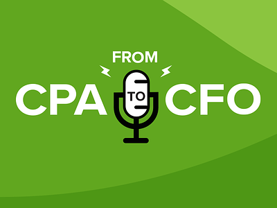 From CPA To CFO branding branding logo podcast vector visual design