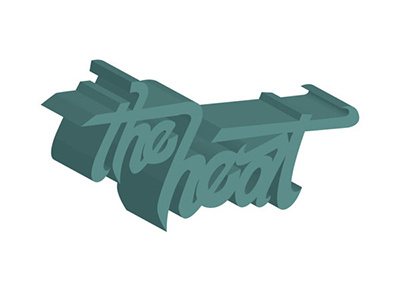 the heat branding graff art illustration illustrator lettering