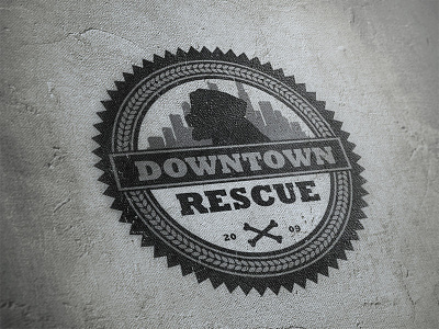 Downtown Dog Rescue Branding branding illustration illustrator logo photoshop vector