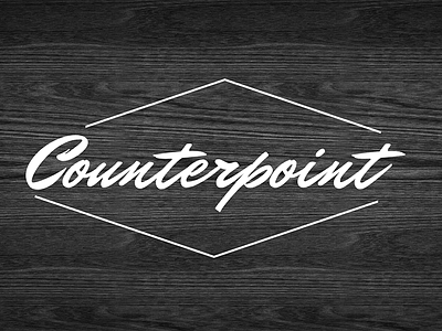 Counterpoint Branding art director branding identity logo vector