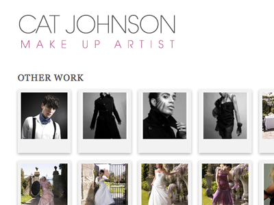 Cat Johnson Make Up Artist