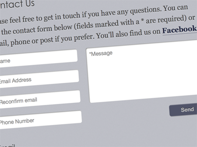 Contact Form forms