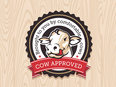 Cow Approved Badge Icon