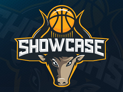 Showcase Tournament Logo Design basketball design logo vector