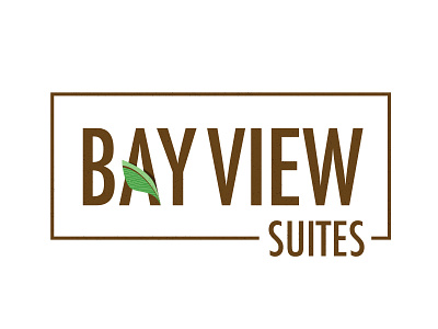 Bay View Suites art direction bahamas bayleaf branding design graphic design hotel branding logo