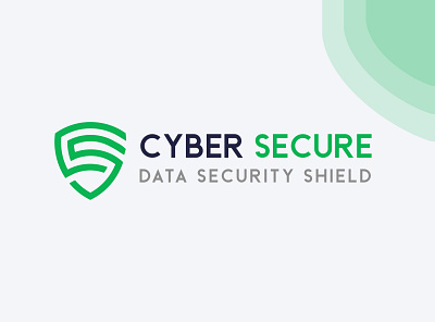 Cyber Secure Logo Design (Concept) brand identity branding cyber cybersecurity data design green identity illustration letter c letter s logo logotype secure security shield system vector