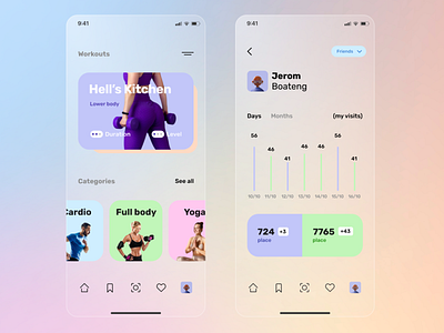 Fitness Mobile App / Online Gym