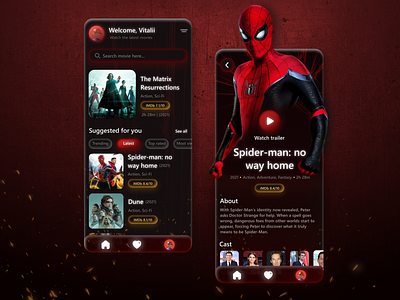 Design for Movie Streaming App