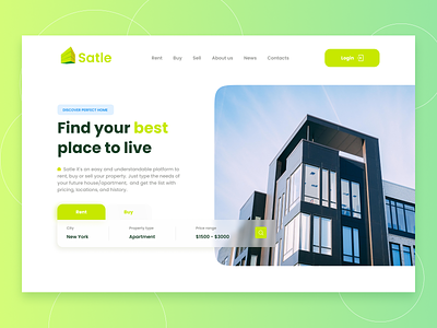 Satle - Real Estate Website