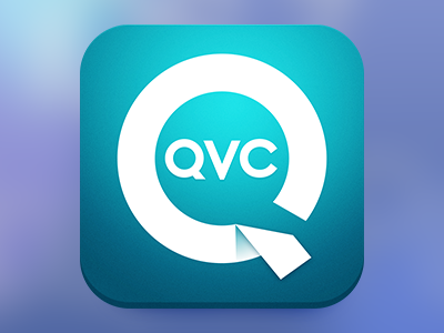 QVC App Icon for ios 7 - Part 2 app flat icon