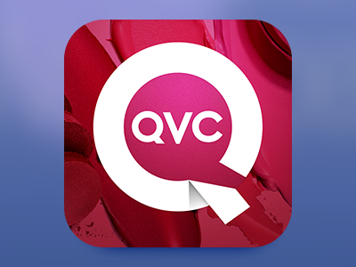 QVC Beauty App Icon app beauty fashion icon magenta makeup pink