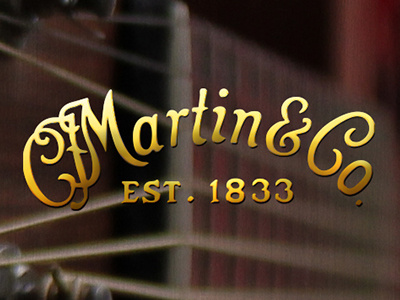 Martin Guitar gold guitar martin splash
