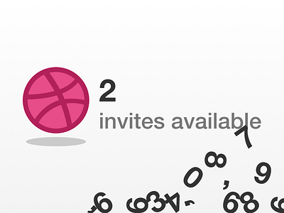 Dribbble x2 dribbble invites