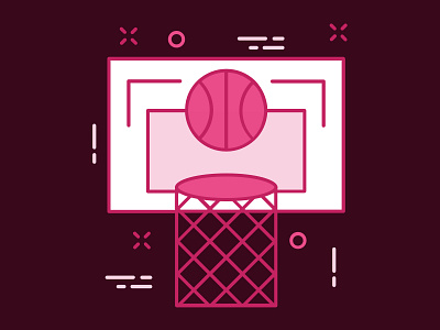 It's Draft Day basketball day draft dribbble illustration invite